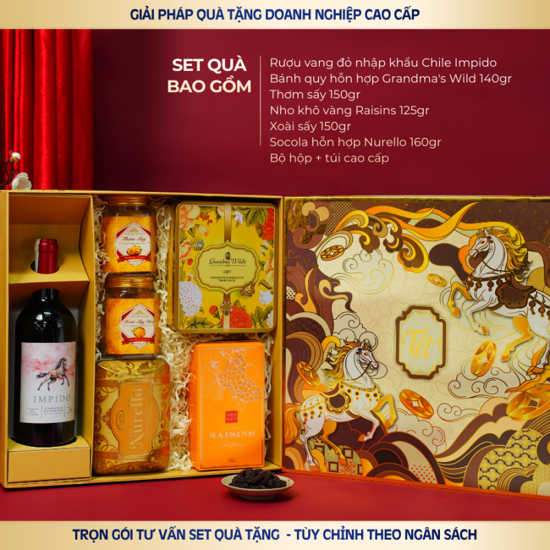 Hộp Quà Tặng Hoàng Mã Phúc