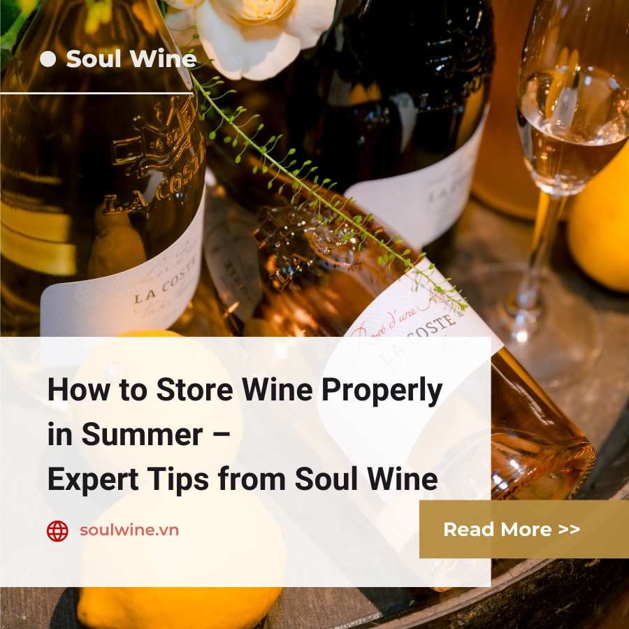 How to Store Wine Properly in Summer – Expert Tips from Soul Wine
